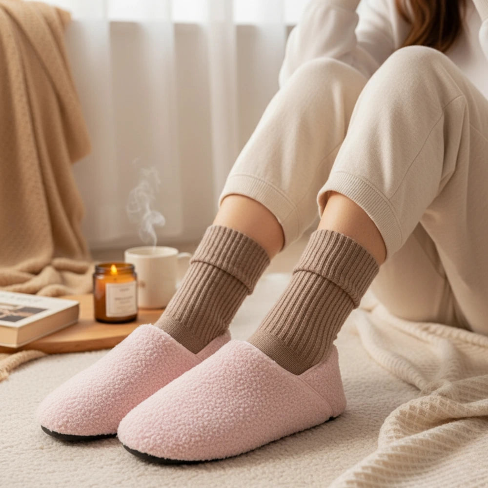 Cozy Barefoot Slippers - Barefoot comfort, reimagined for home.