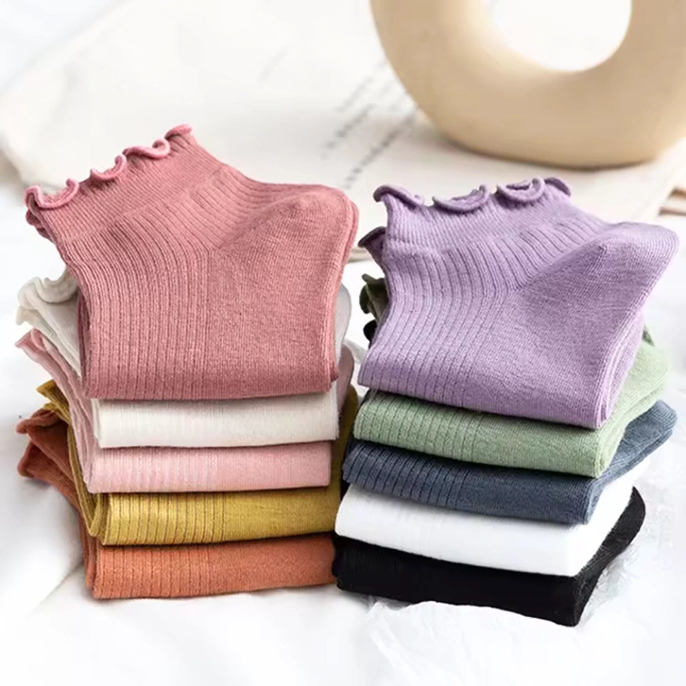 10 Pairs of Soft Everyday Socks – Comfortable & Color-Coordinated