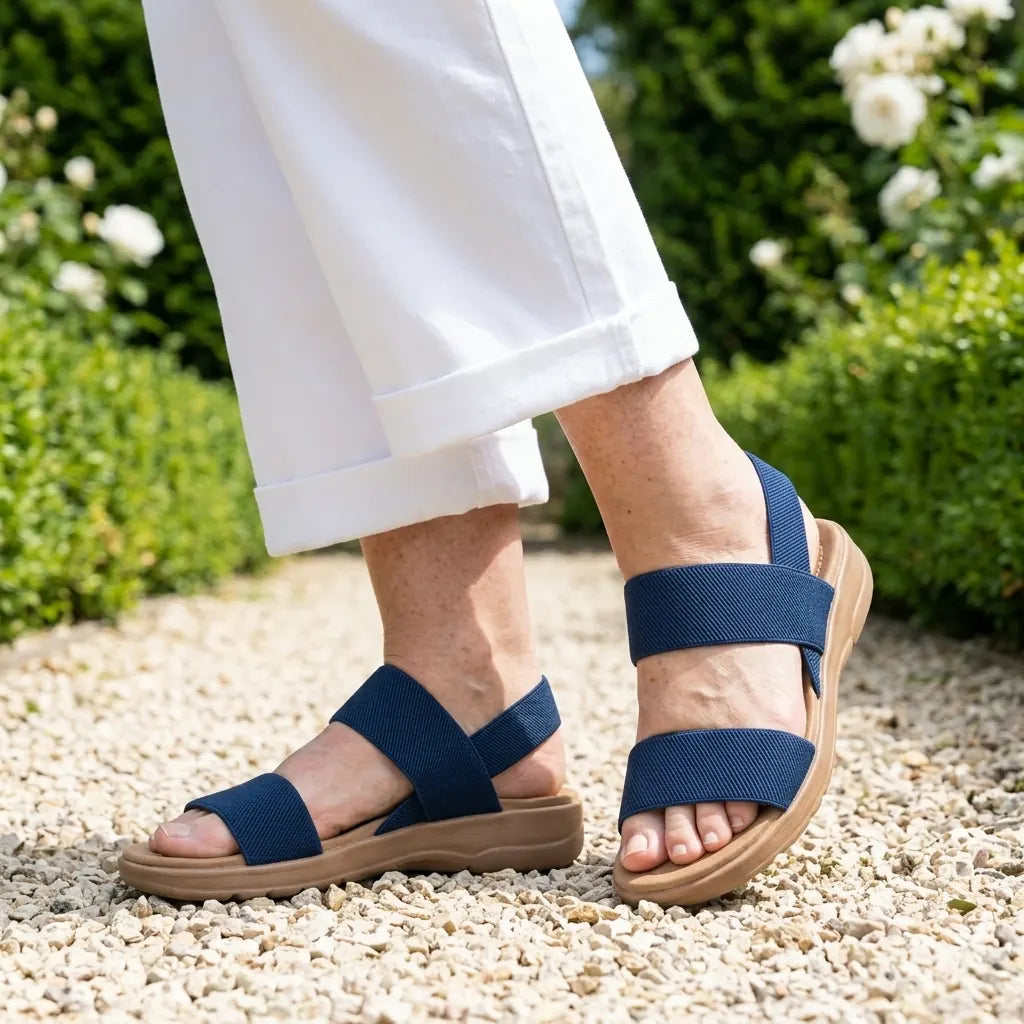 Free Stride Sandals - Lightweight Stretch Sandals for All-Day Comfort