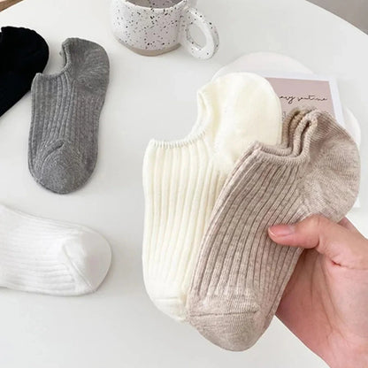 5 Pairs of Socks - Soft Neutrals Set