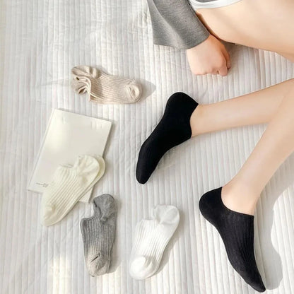 5 Pairs of Socks - Soft Neutrals Set