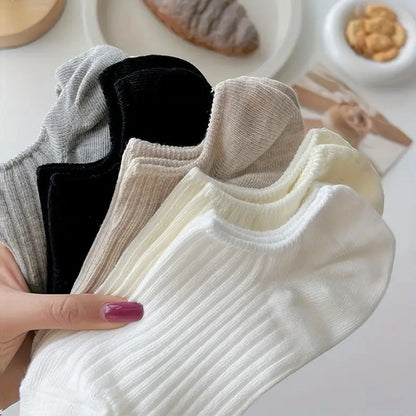 5 Pairs of Socks - Soft Neutrals Set