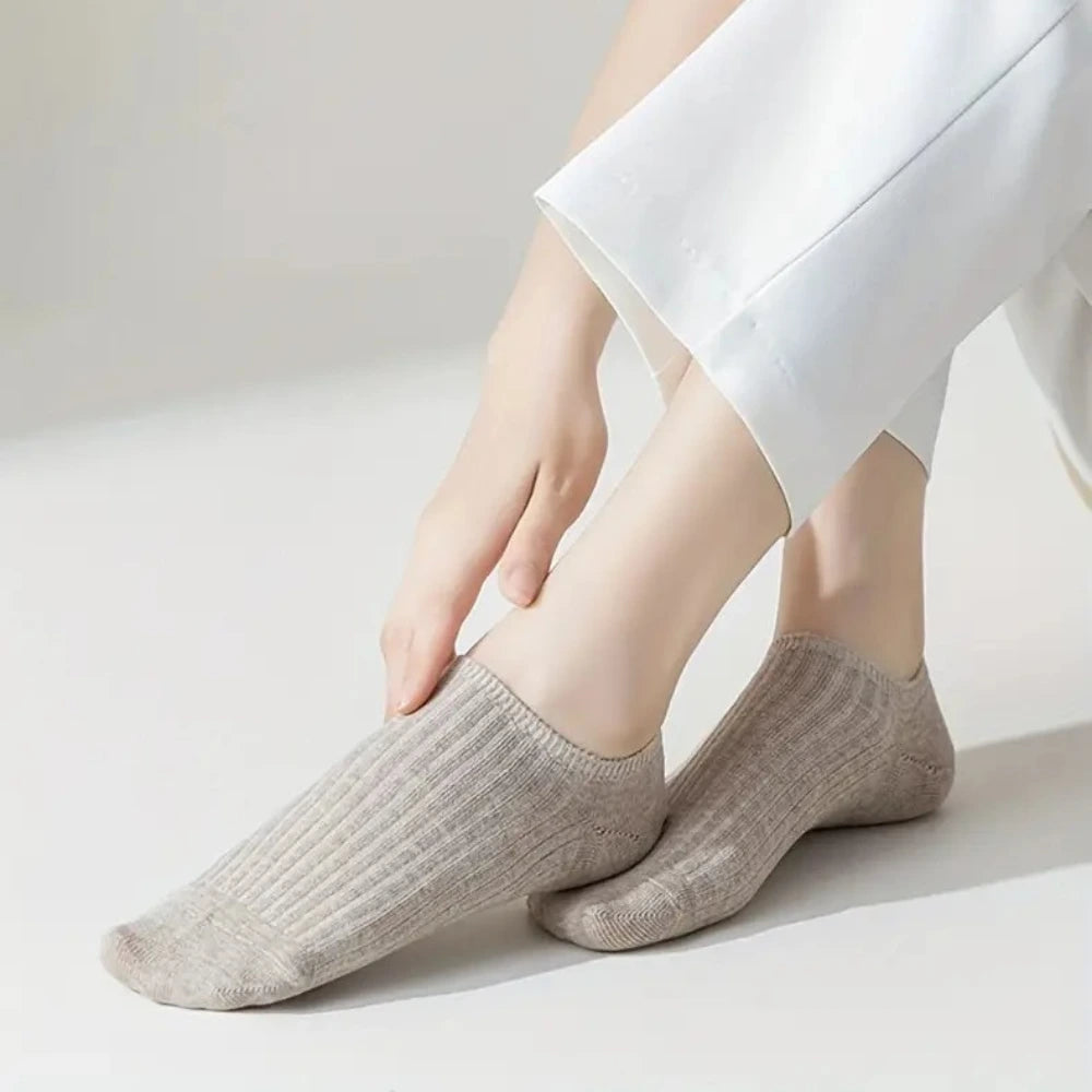 5 Pairs of Socks - Soft Neutrals Set