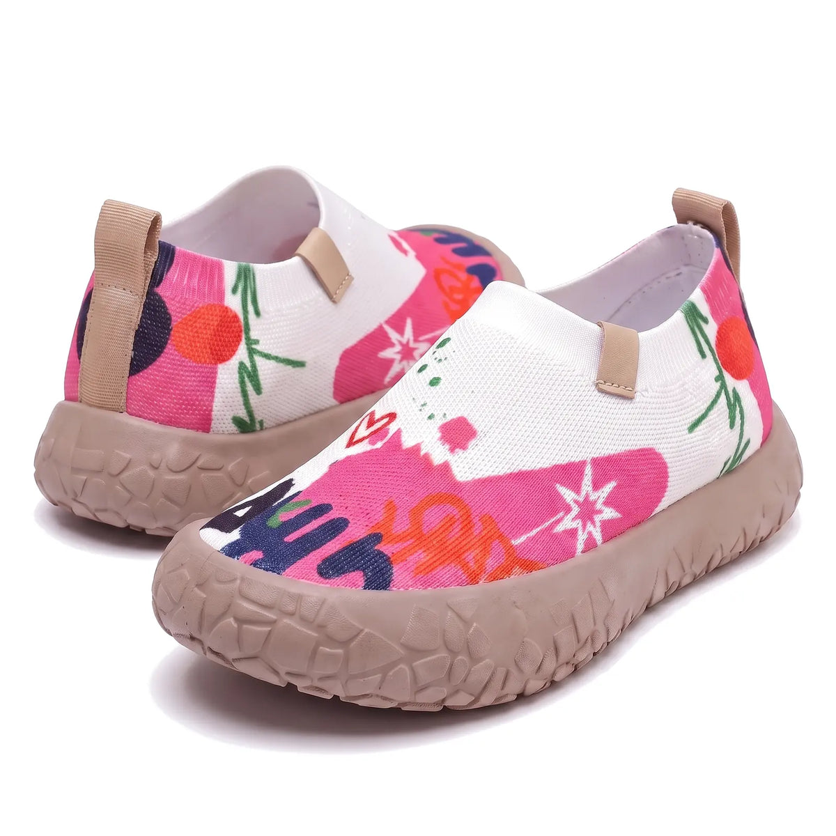 Cloud Step Pink Graffiti