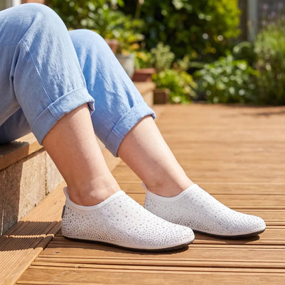 Cloud Sparkle White worn