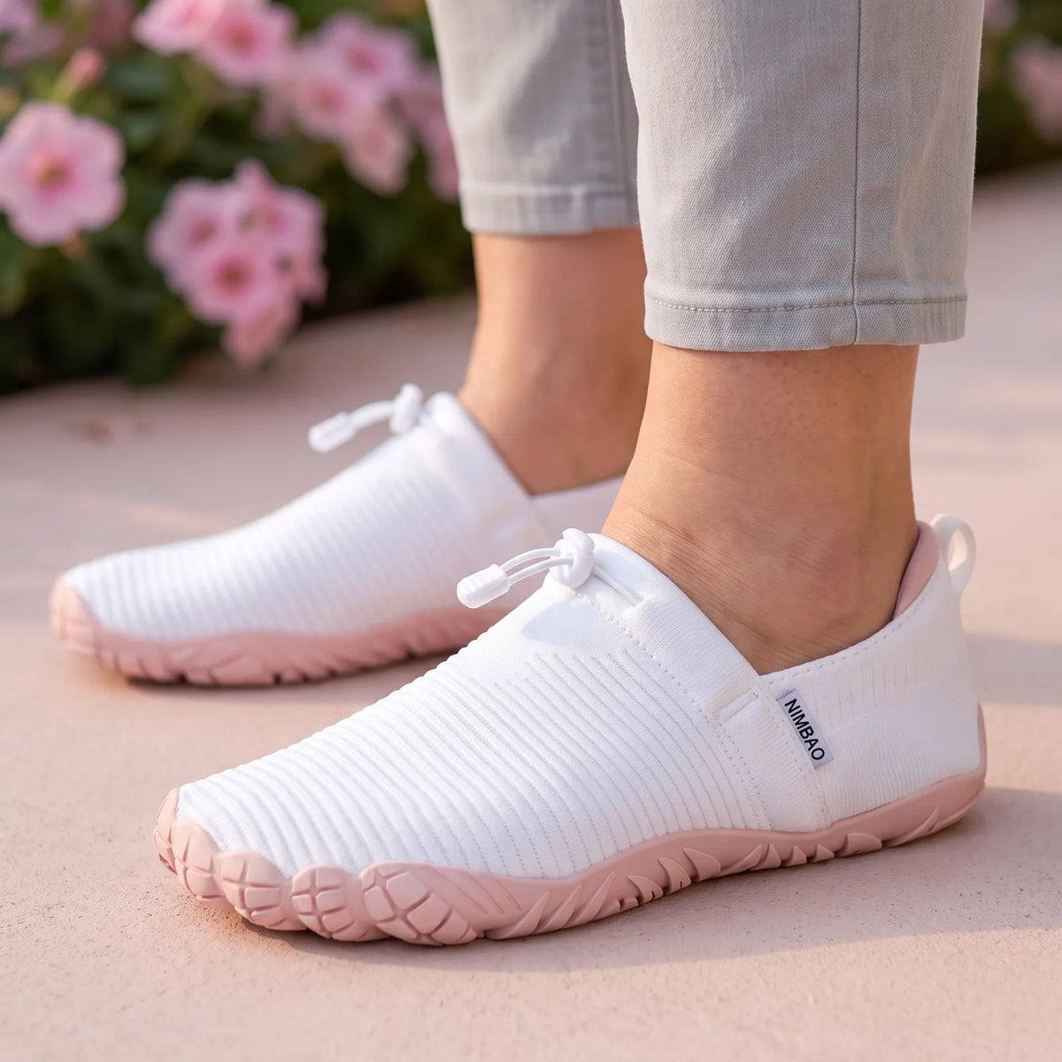 Sova White Pink lifestyle