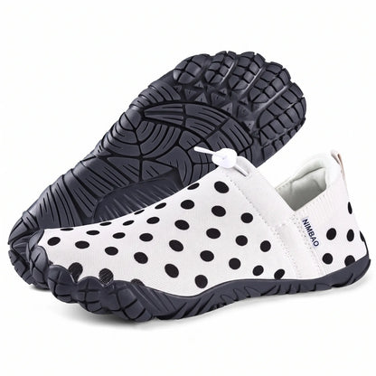 Cloud Walk Cozy White Polka