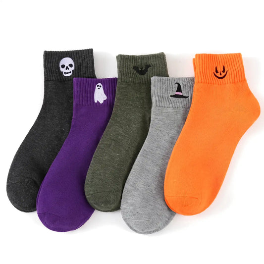 Halloween Crew Socks set of 5 pairs