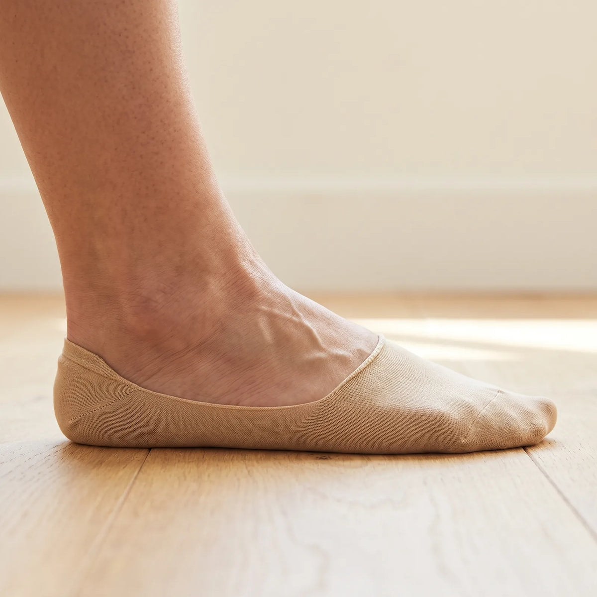 Invisible No-Show Socks low cut across the instep