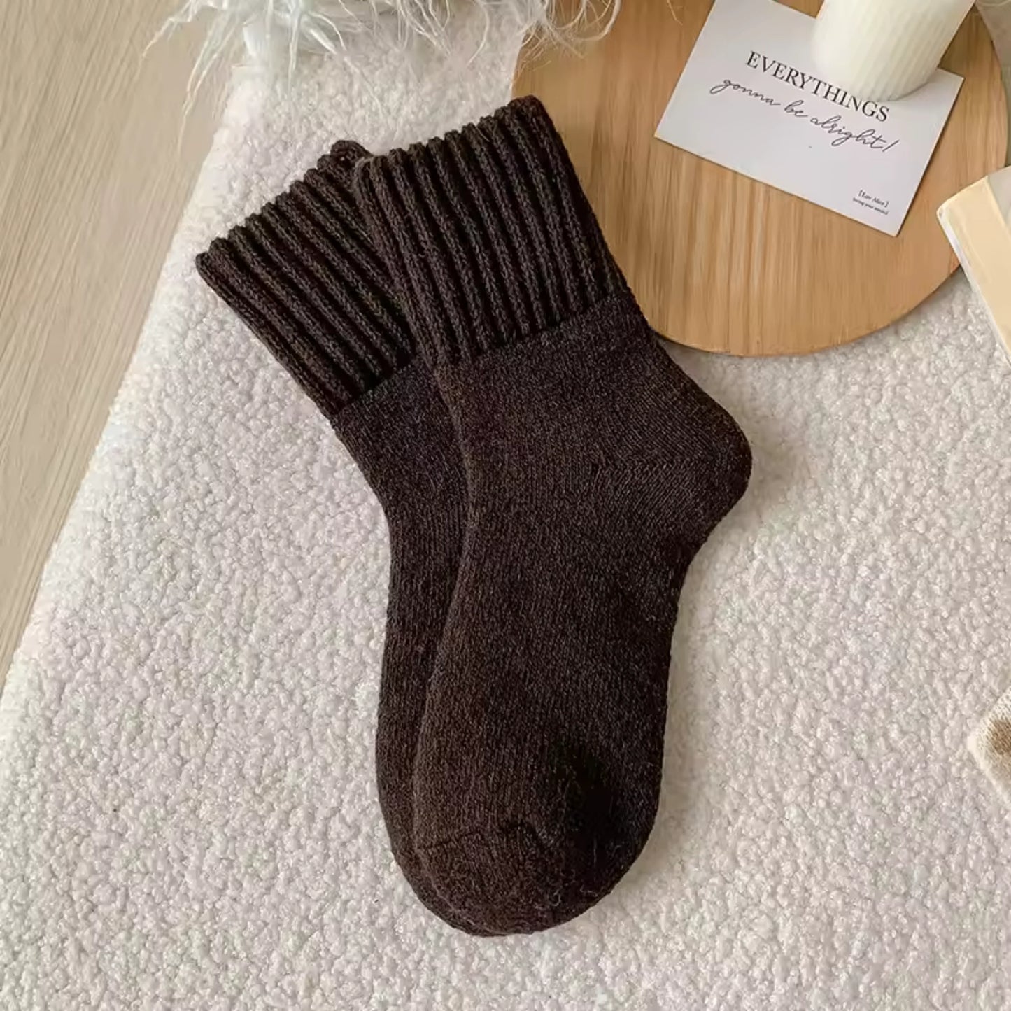 5 Pairs of Socks – Cozy Warmth for Autumn & Winter Comfort